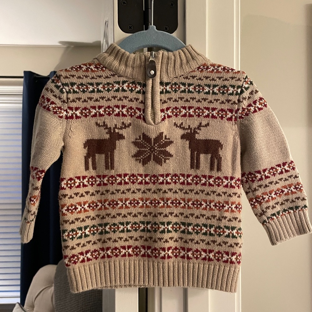 Christmas Quarter Zip - 12M